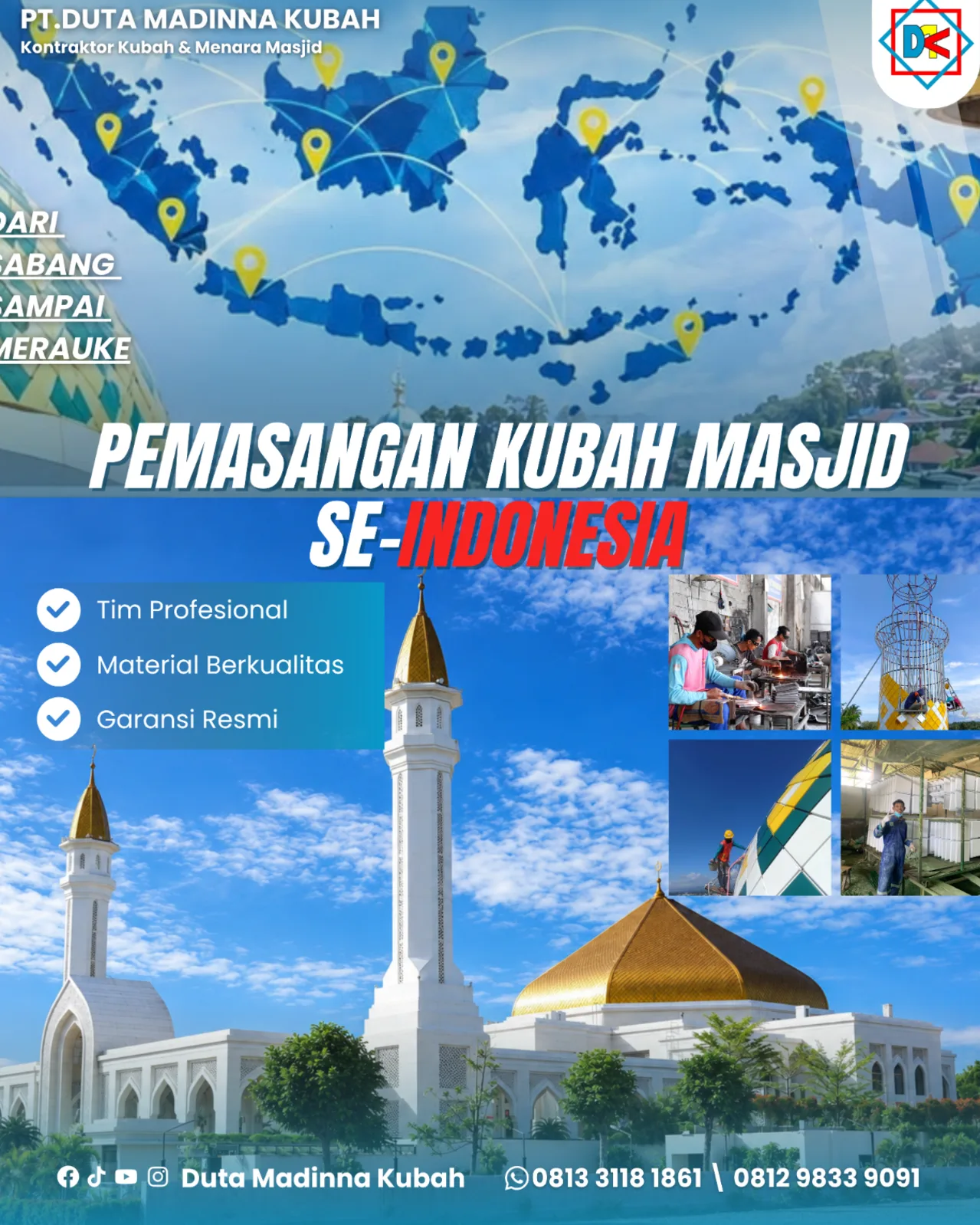 MELAYANI SELURUH INDONESIA